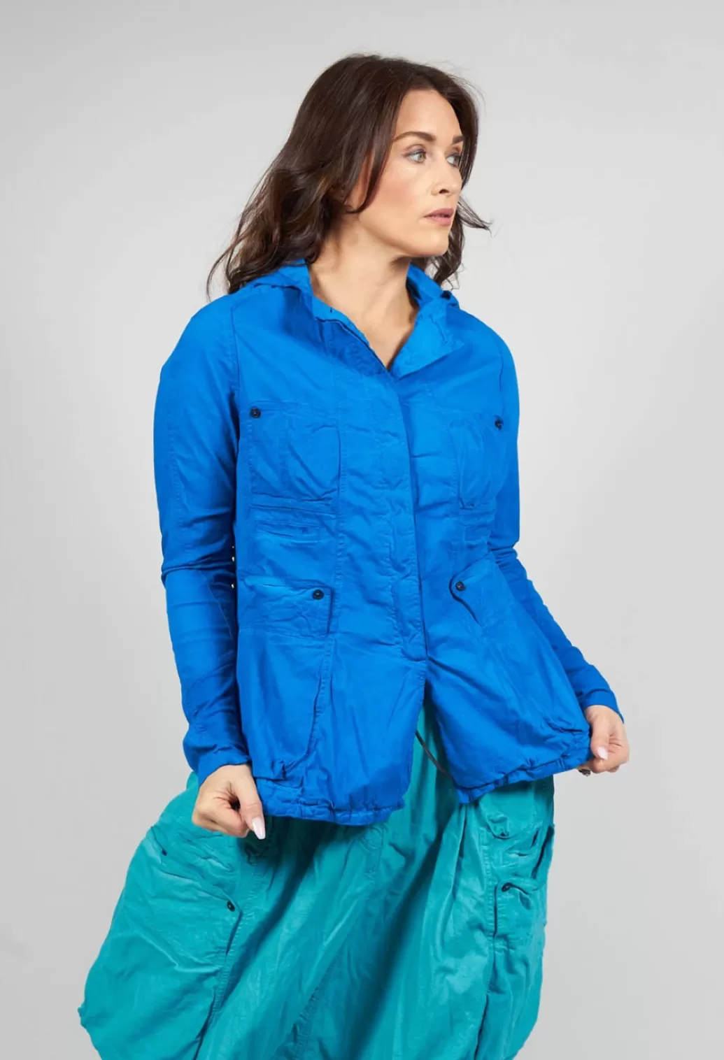 Jackets^Rundholz Dip Jacket With Featured Front Pockets In Blue