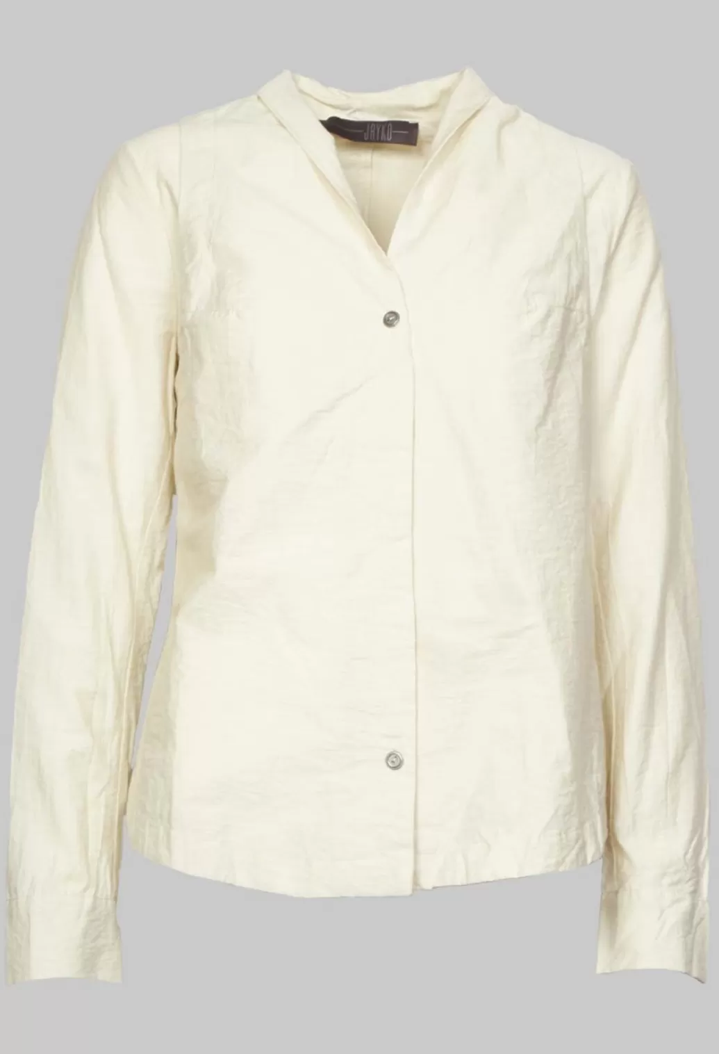 Shirts & Blouses^Jayko Jacy Shirt With Overlay Detail In White Clay