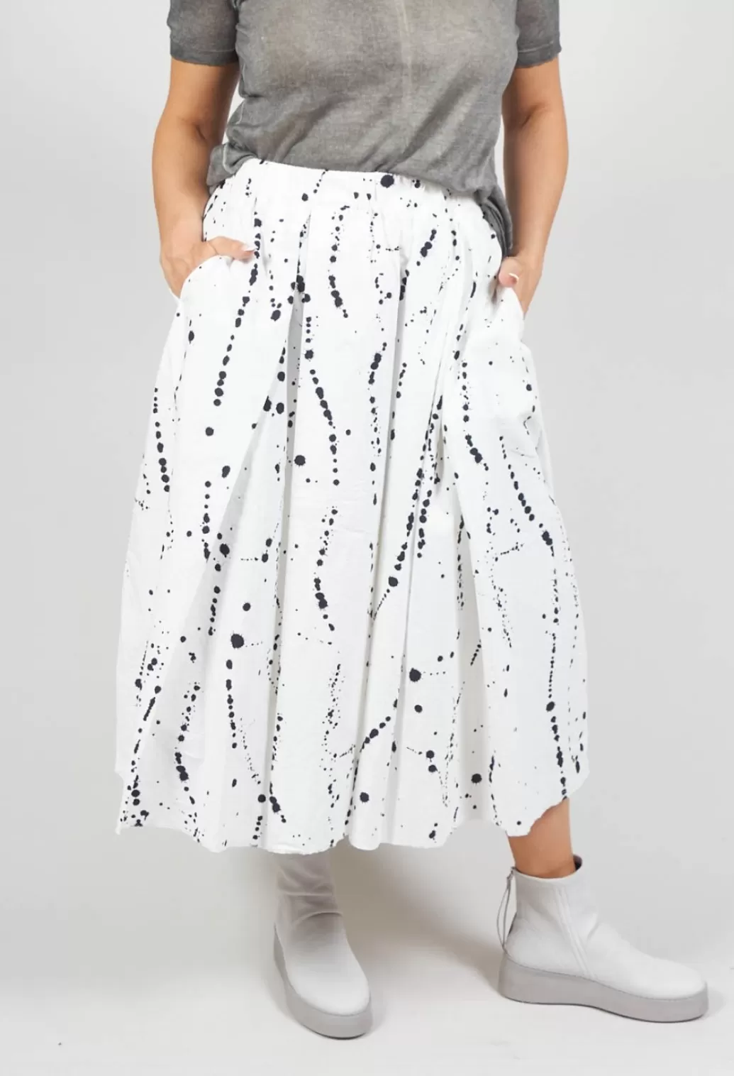 Skirts^Hannoh Wessel Jenna Skirt In Inkstains Black