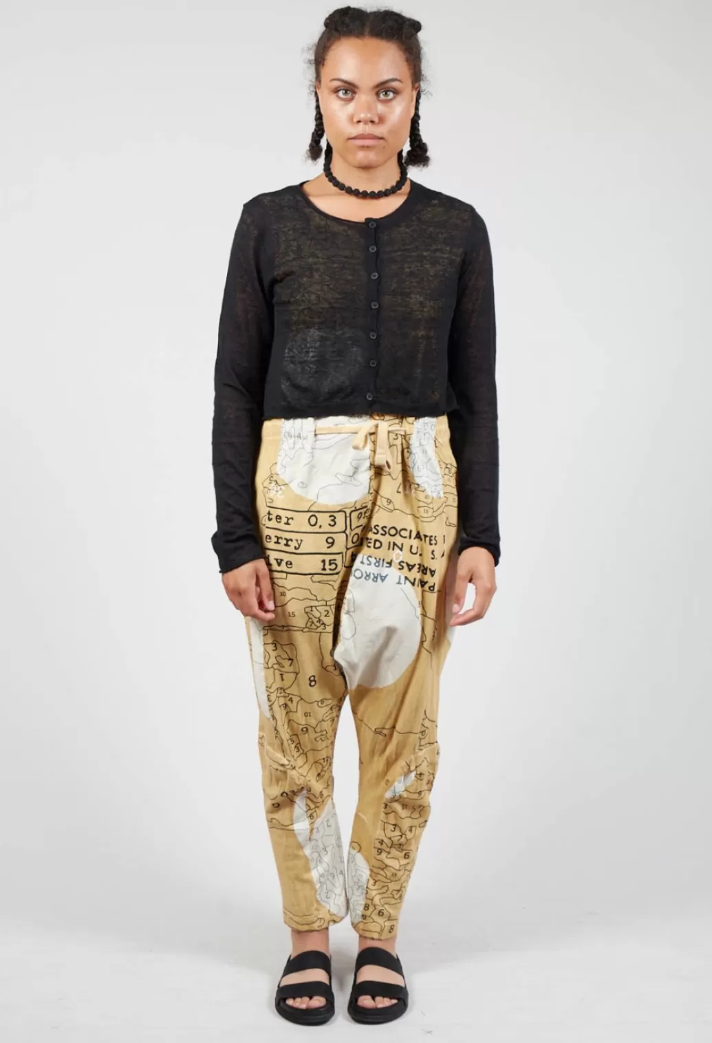 Jumpsuits^Rundholz Black Label Jersey Drop Crotch Jumpsuit In Corn Print