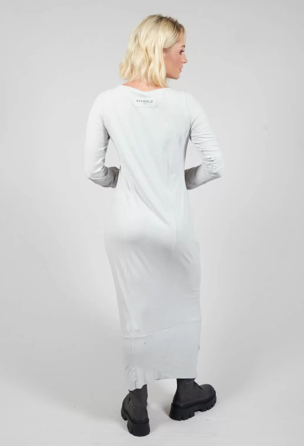 Dresses^Rundholz Dip Jersey Fitted Dress In Birch