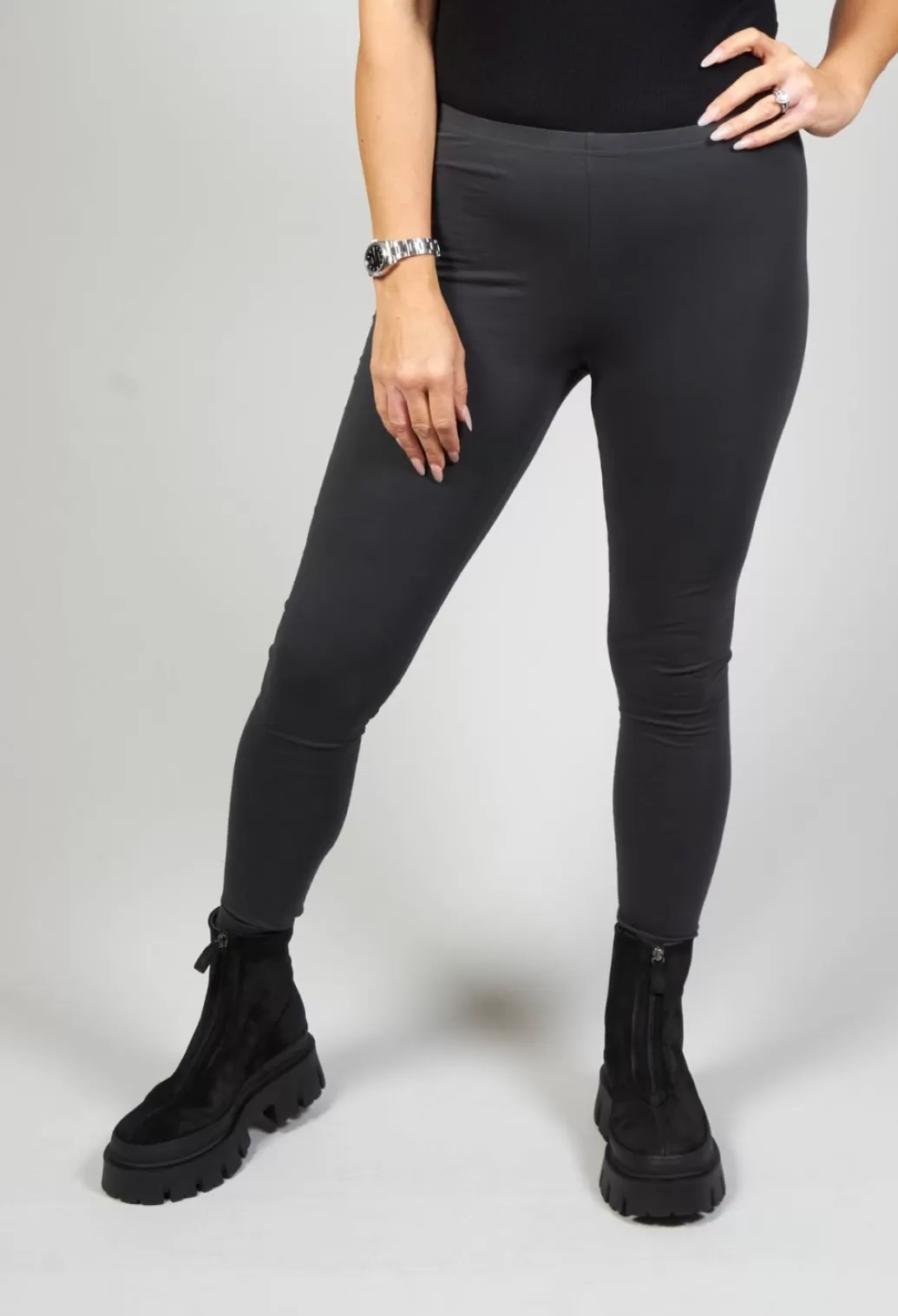 Skirts^Rundholz Black Label Jersey Leggings In Slate