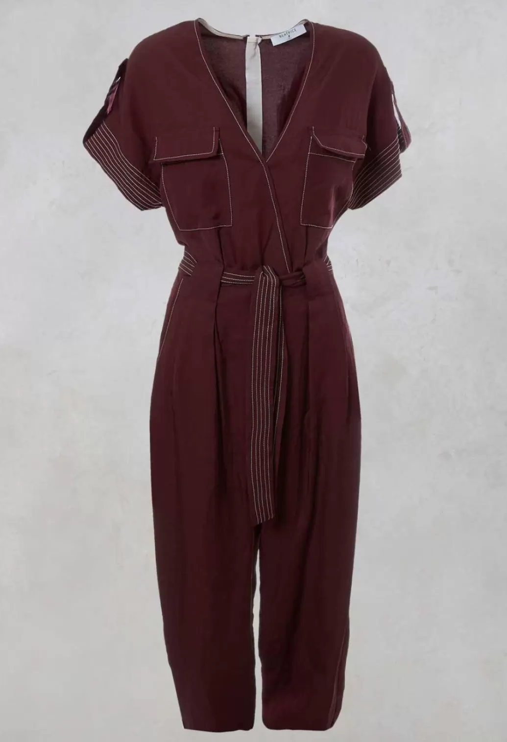 Jumpsuits^Beatrice B Jumpsuit In Burgundy