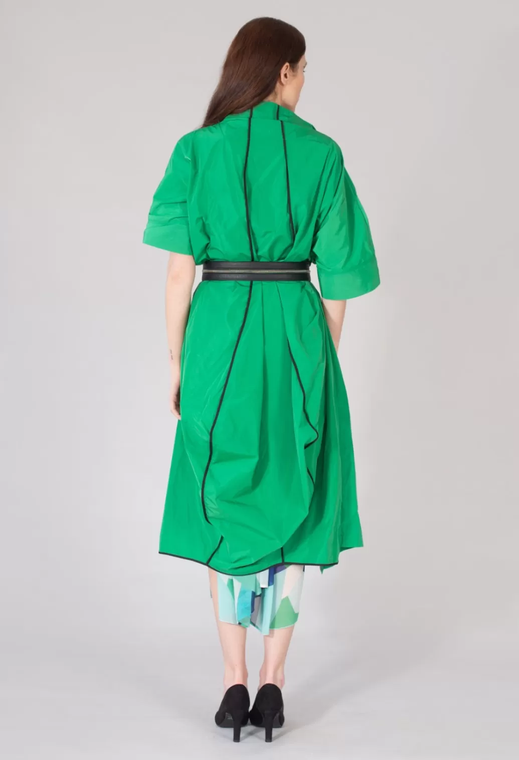 Coats^Xenia Design Kama Trench In Bright Green