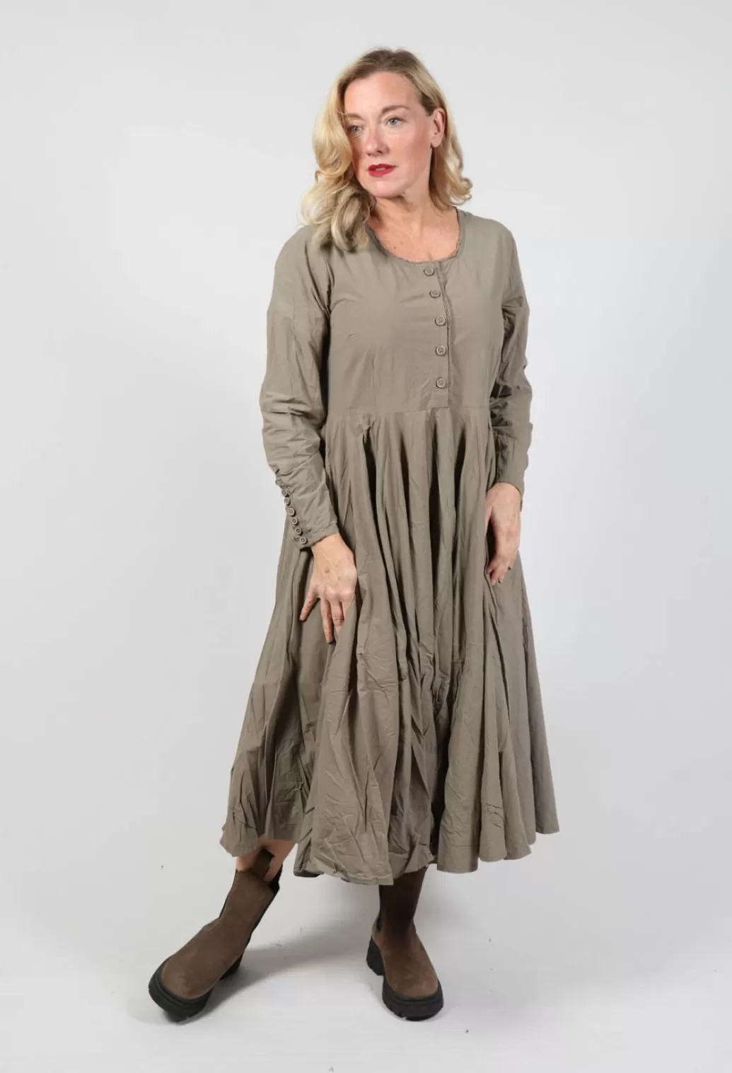 Dresses^Ewa I Walla Kara Dress In Walnut