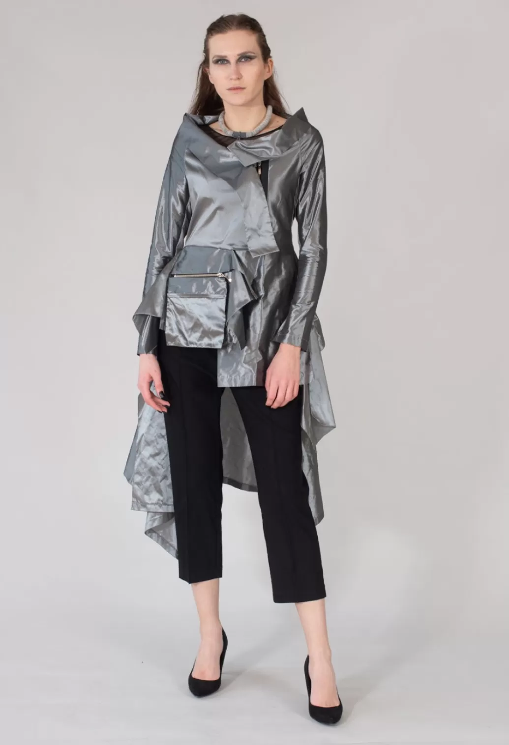 Jackets^Xenia Design Klas Jacket In Silver