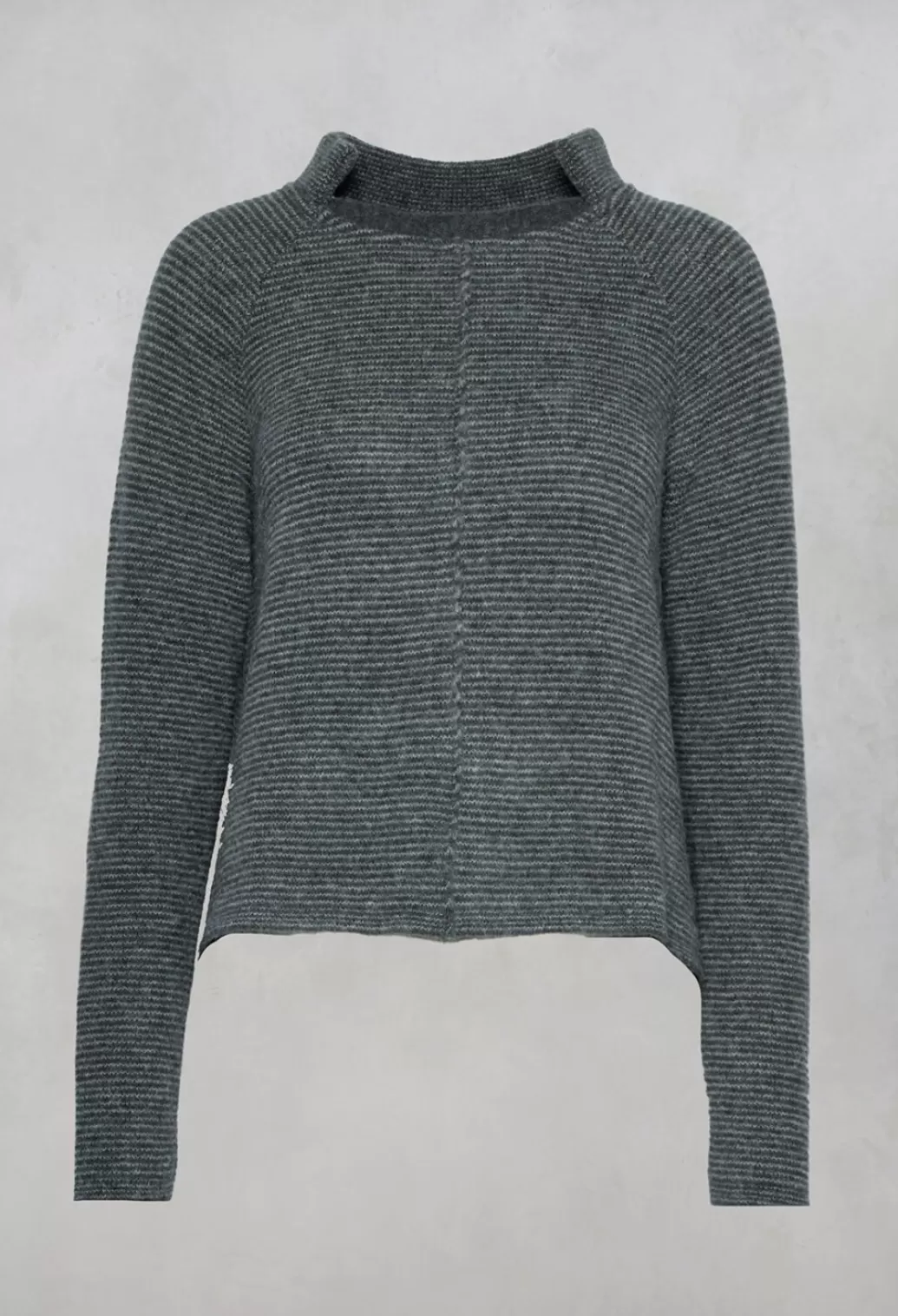 Jumpers^Jayko Knit Jumper With Cut Out Collar In Stripe