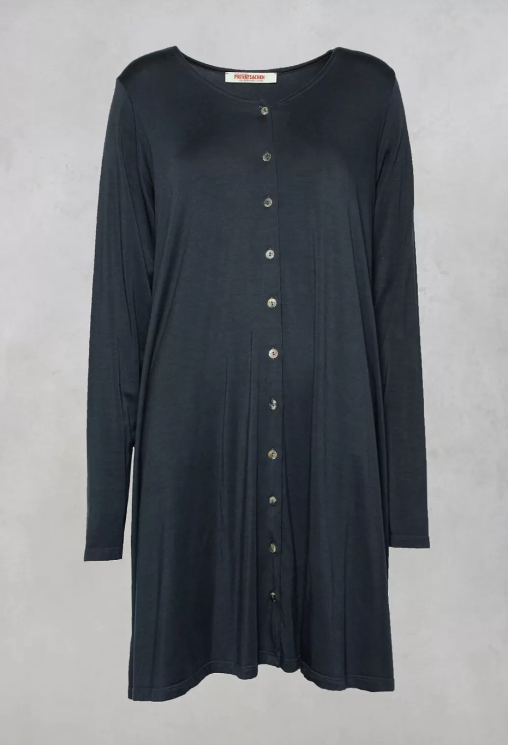 Coats^Privatsachen Komplettig Jersey Coat In Versteck Blue