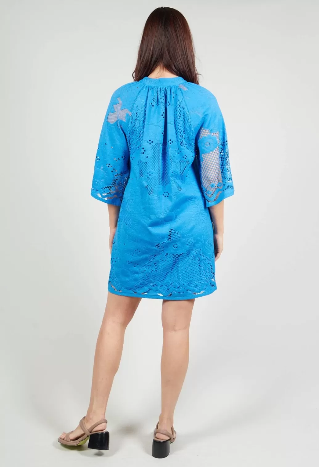 Dresses^Beatrice B Lace Tunic Dress In Supersonic Blue