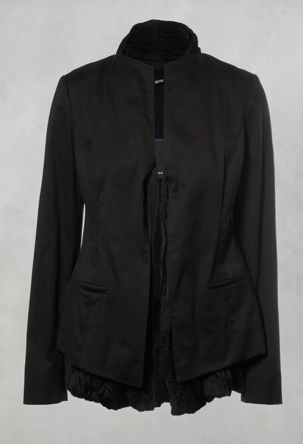 Jackets^Anett Rostel Layered Jacket In Black