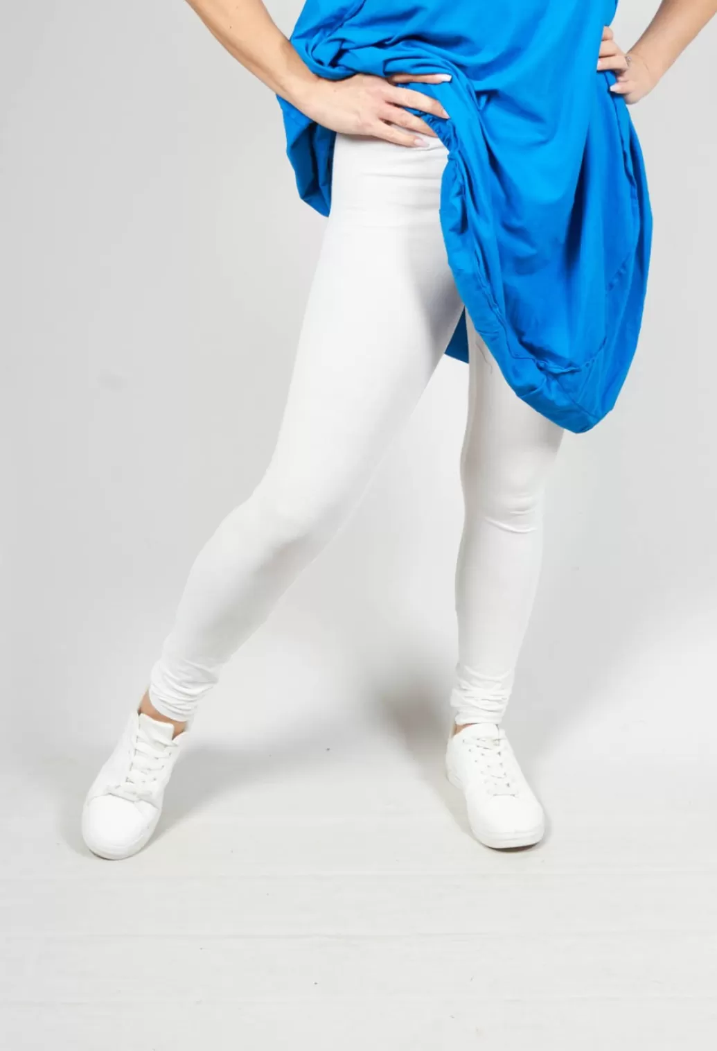 Leggings^Rundholz Dip Leggings With Elasticated Waist In Star White