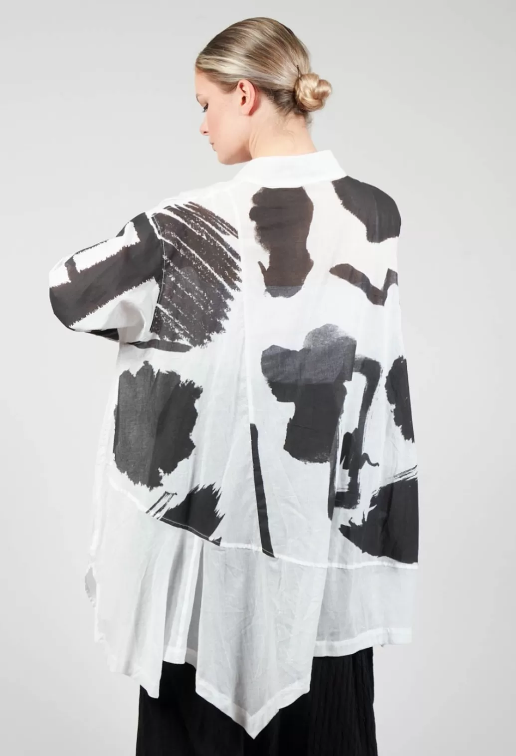 Shirts & Blouses^Moyuru Lightweight A-Line Shirt In White