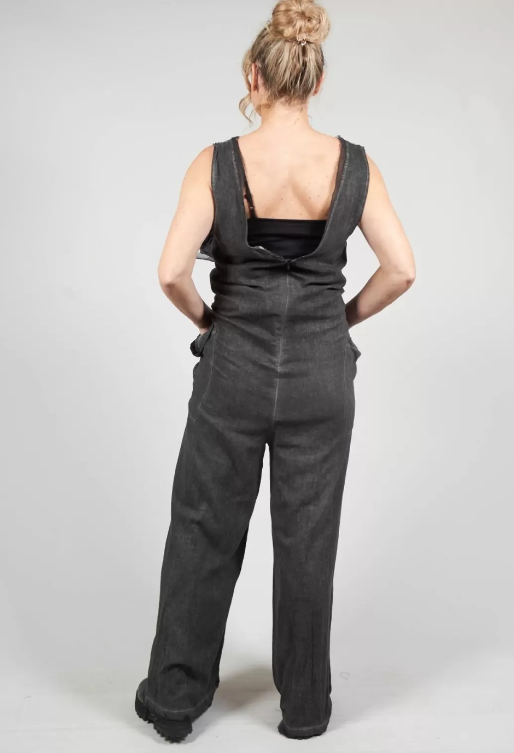 Jumpsuits^Sanctamuerte Lightweight Jumpsuit In Antracite