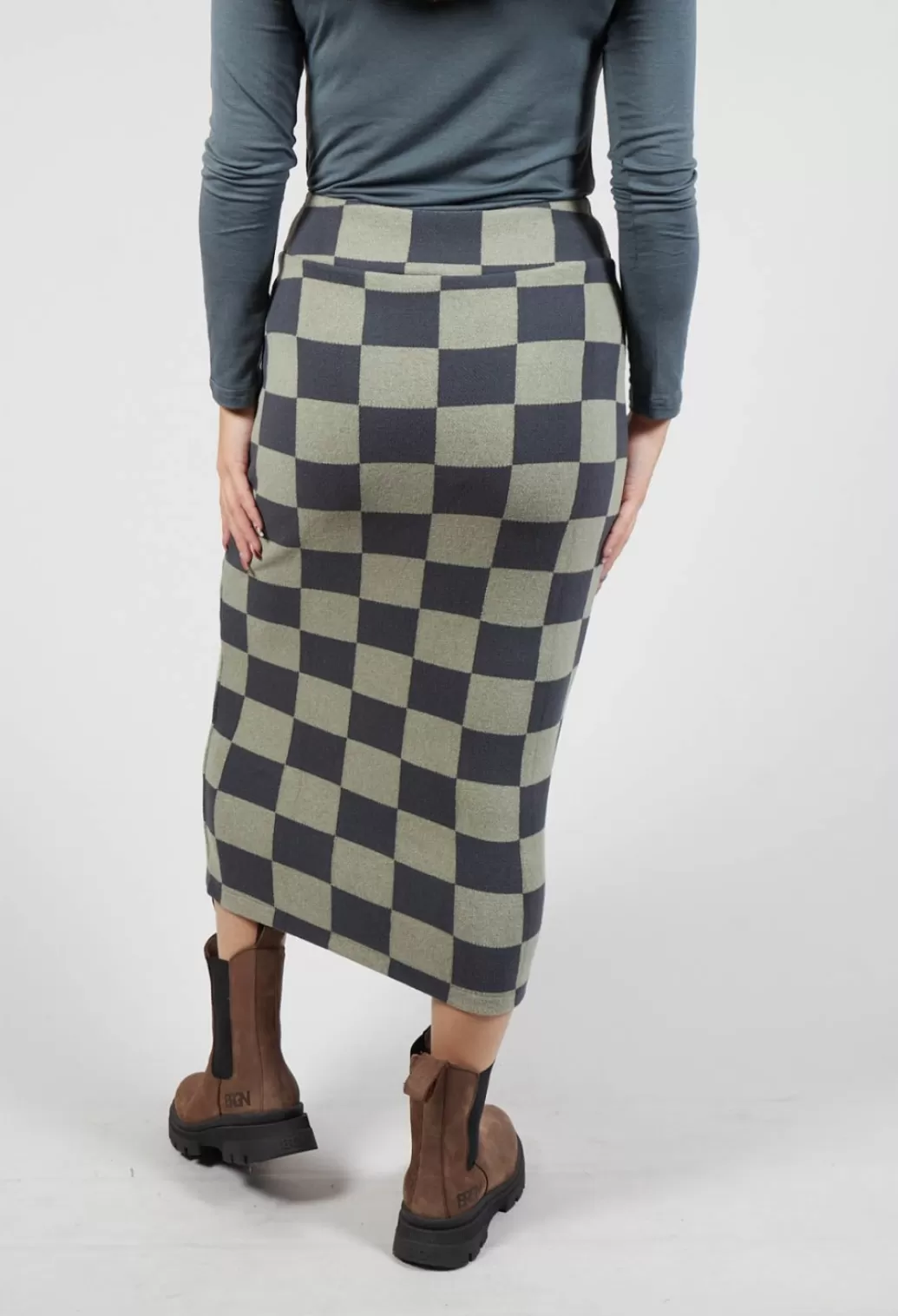 Skirts^Mama B Lillia J Skirt In Linfa Large Check