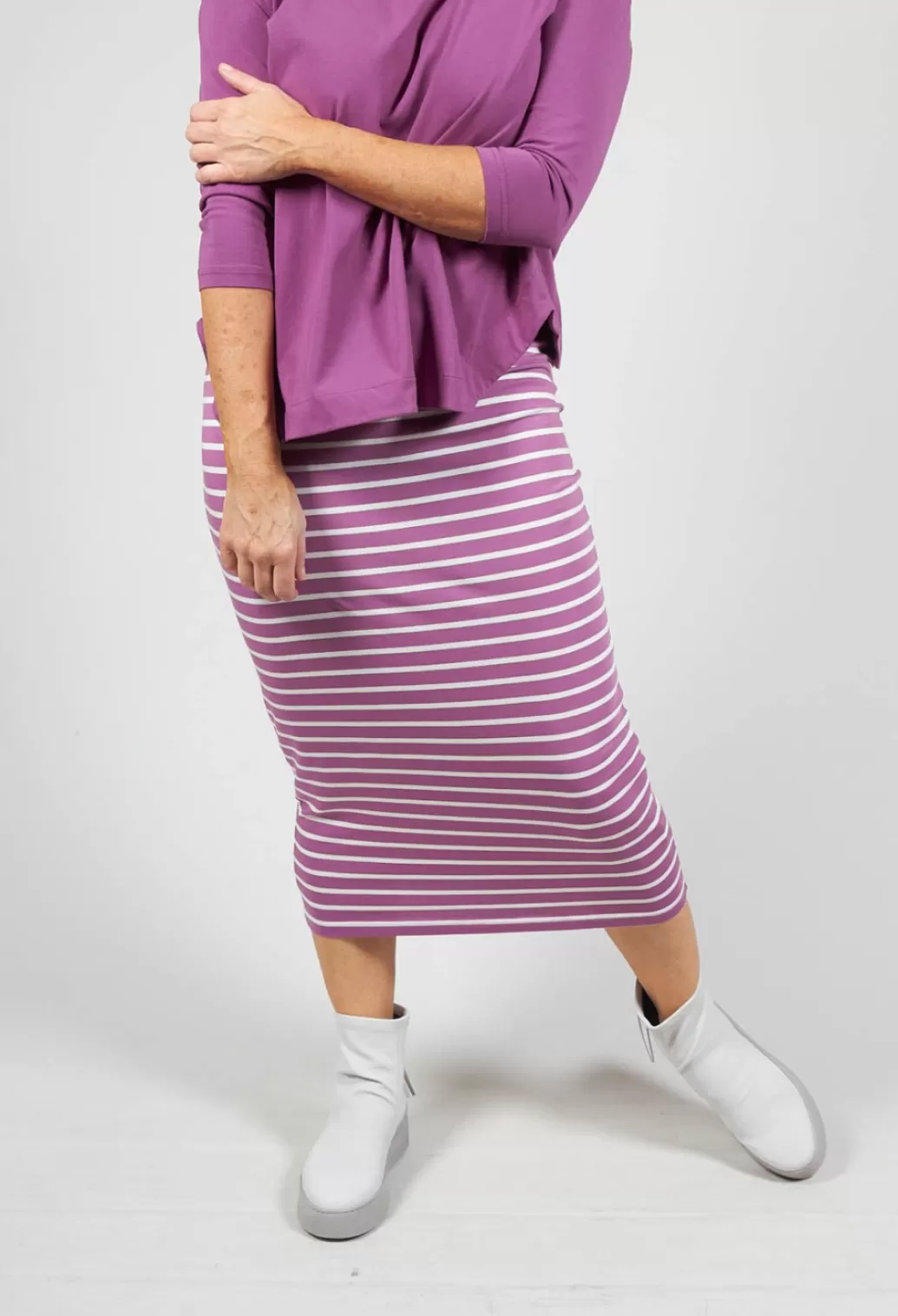 Skirts^Mama B Lillia R Skirt In Rapa Stripe