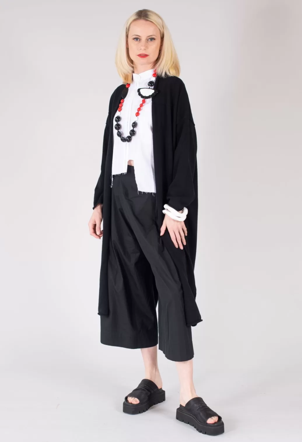 Cardigans^Isabel Benenato Long Cardigan In Black