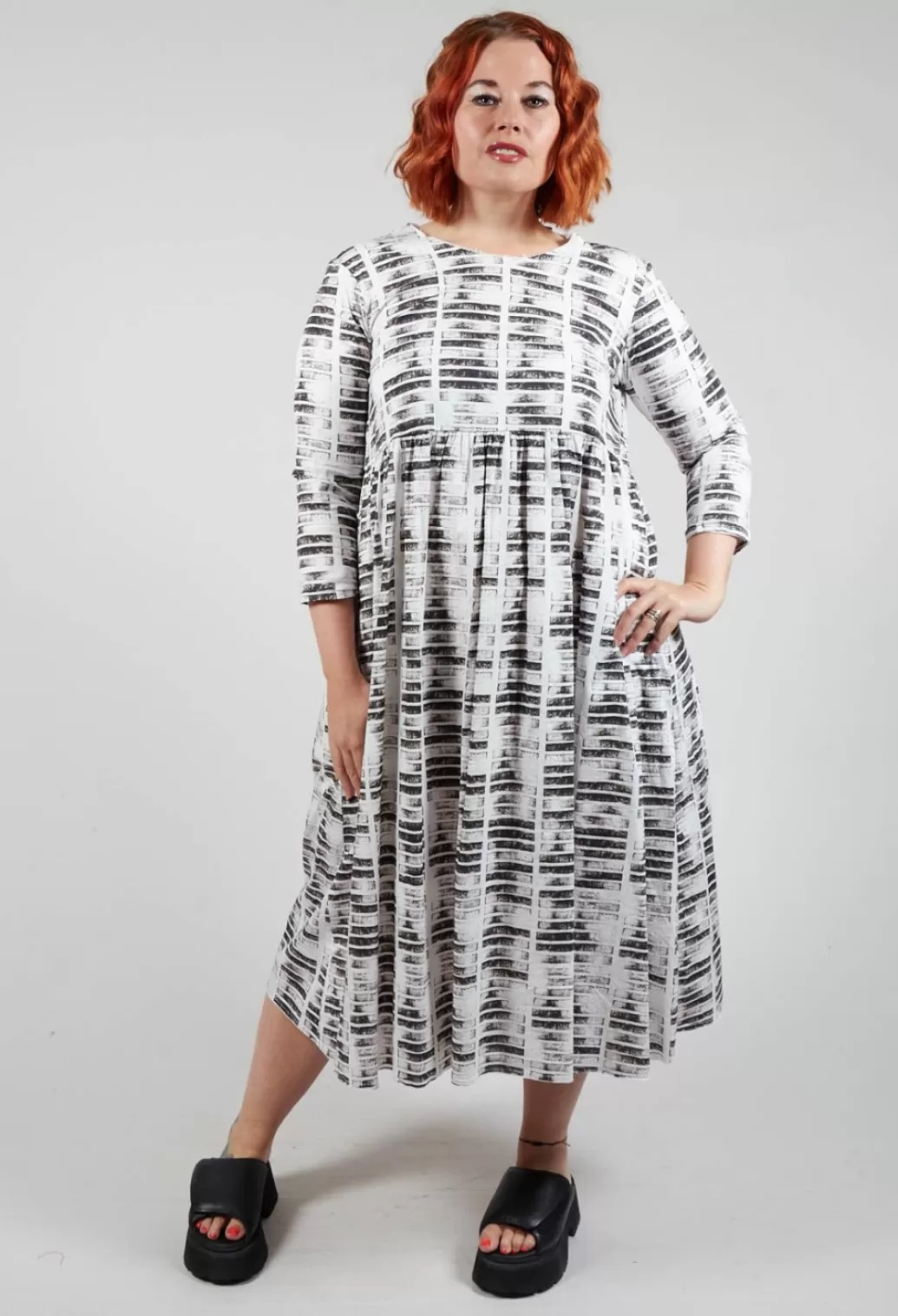 Dresses^Aequamente Long Printed Smock Dress