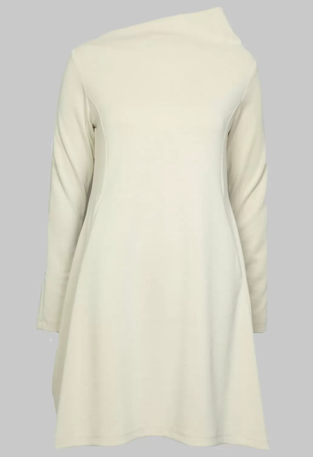 Dresses^Xenia Design Long Sleeve Dress With Boat Neck In Off White