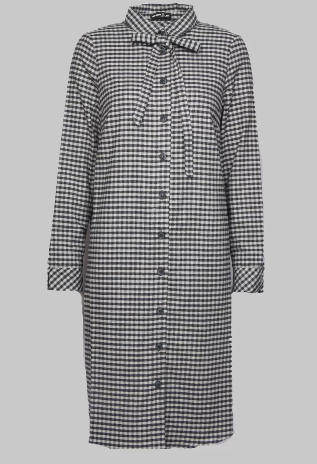 Dresses^Mes Soeurs & Moi Long Sleeve Shirt Dress In Navy Check