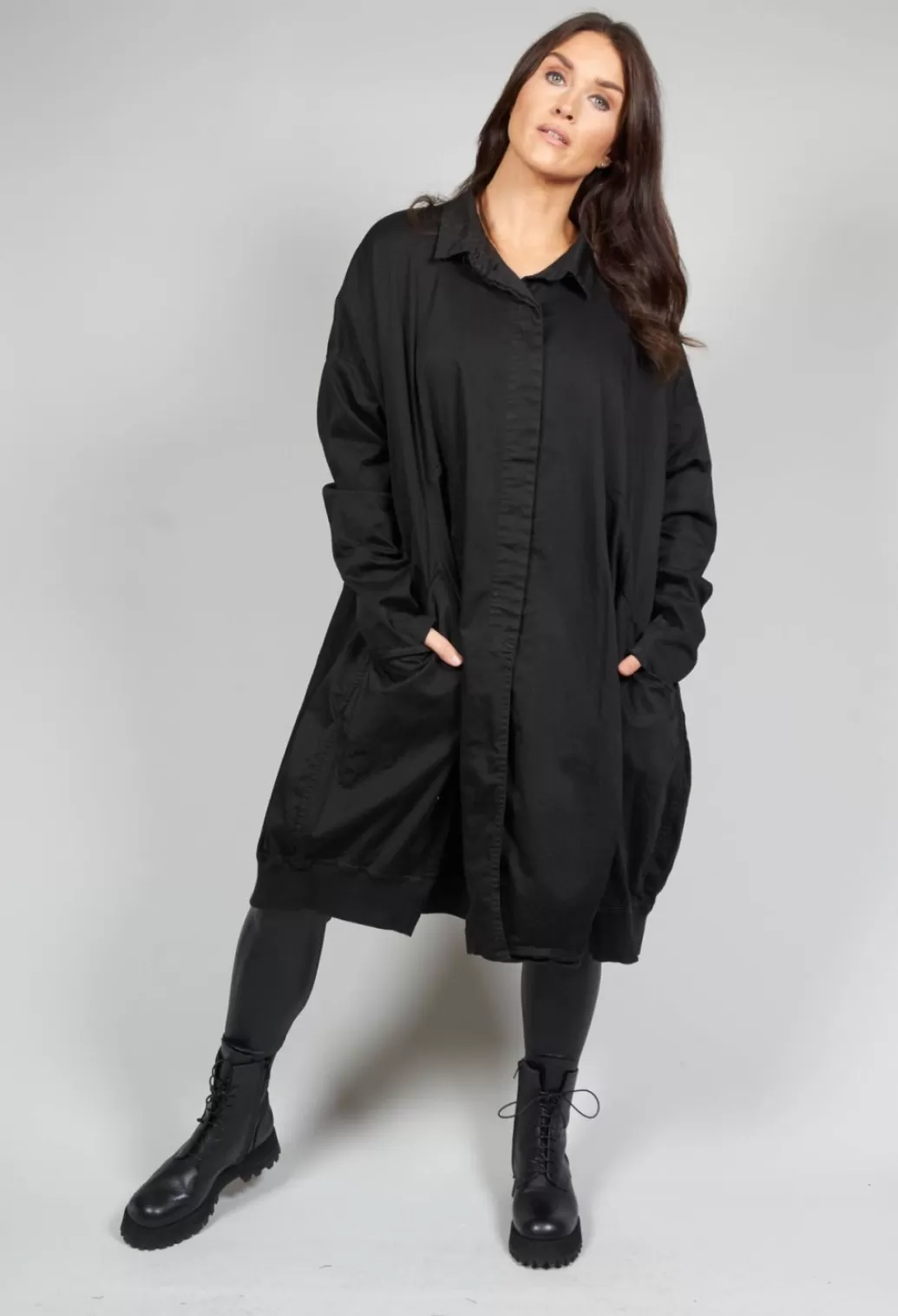 Dresses^Rundholz Black Label Long Sleeved Balloon Style Dress In Black