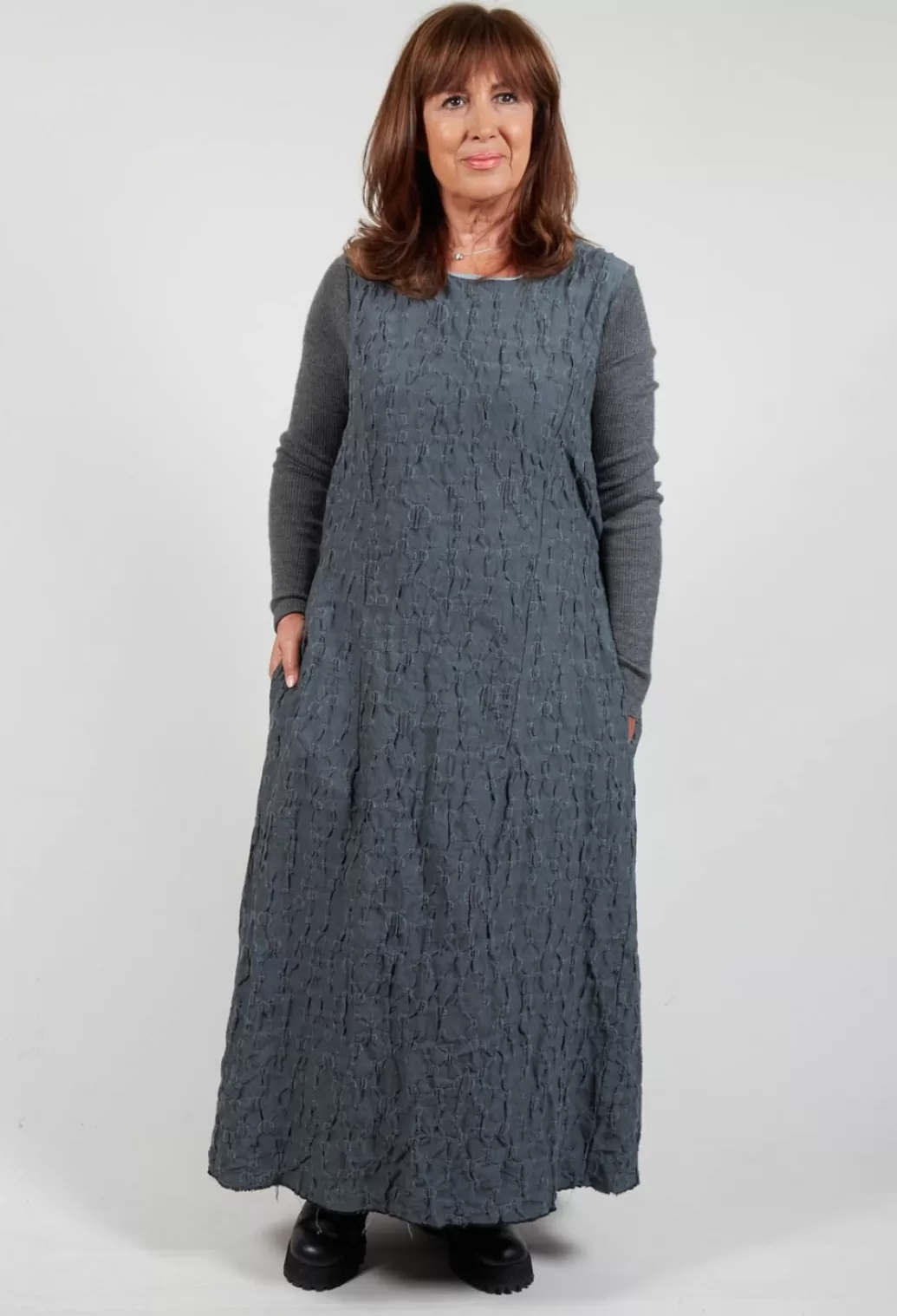 Dresses^Hannoh Wessel Long Sleeved Dafne Dress In Grey