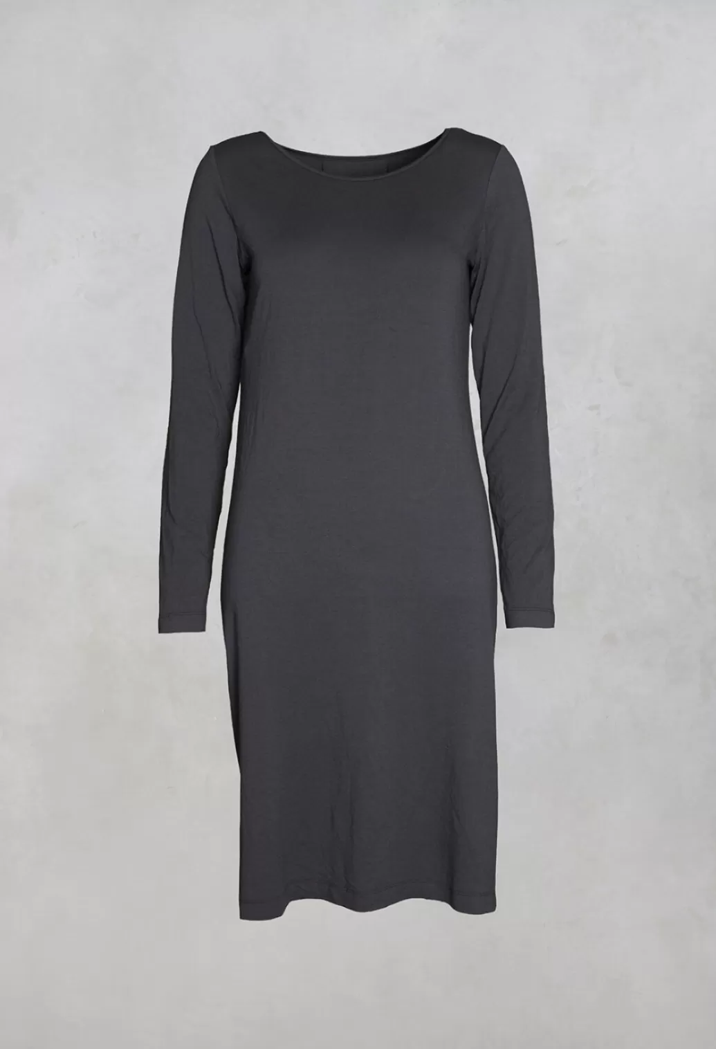 Dresses^Xenia Design Long Sleeved Jersey Dress In Grey