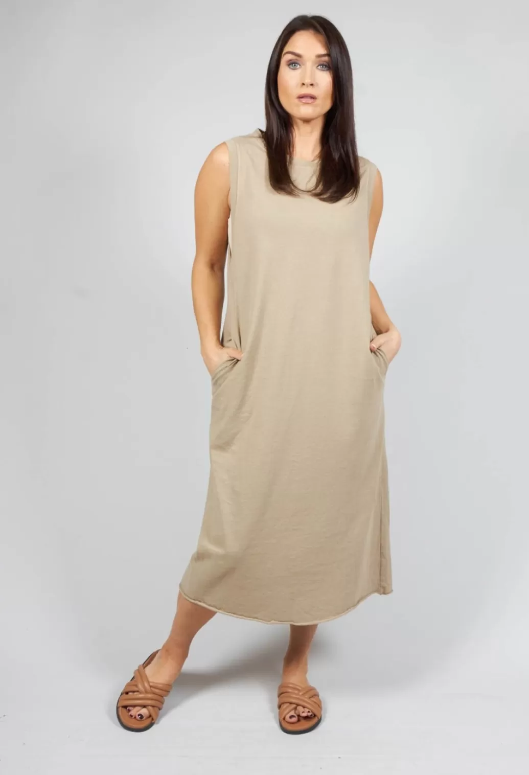 Dresses^Album Di Famiglia Long Tank Dress In Desert