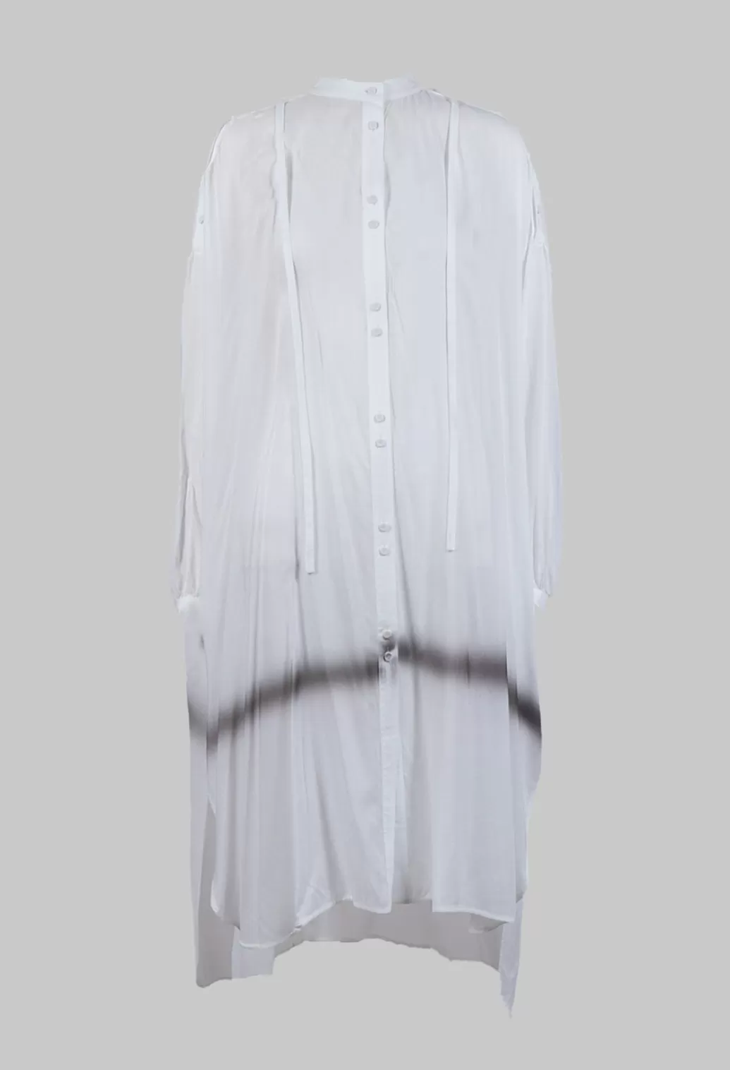 Shirts & Blouses^Isabel Benenato Longline Shirt Dress In White