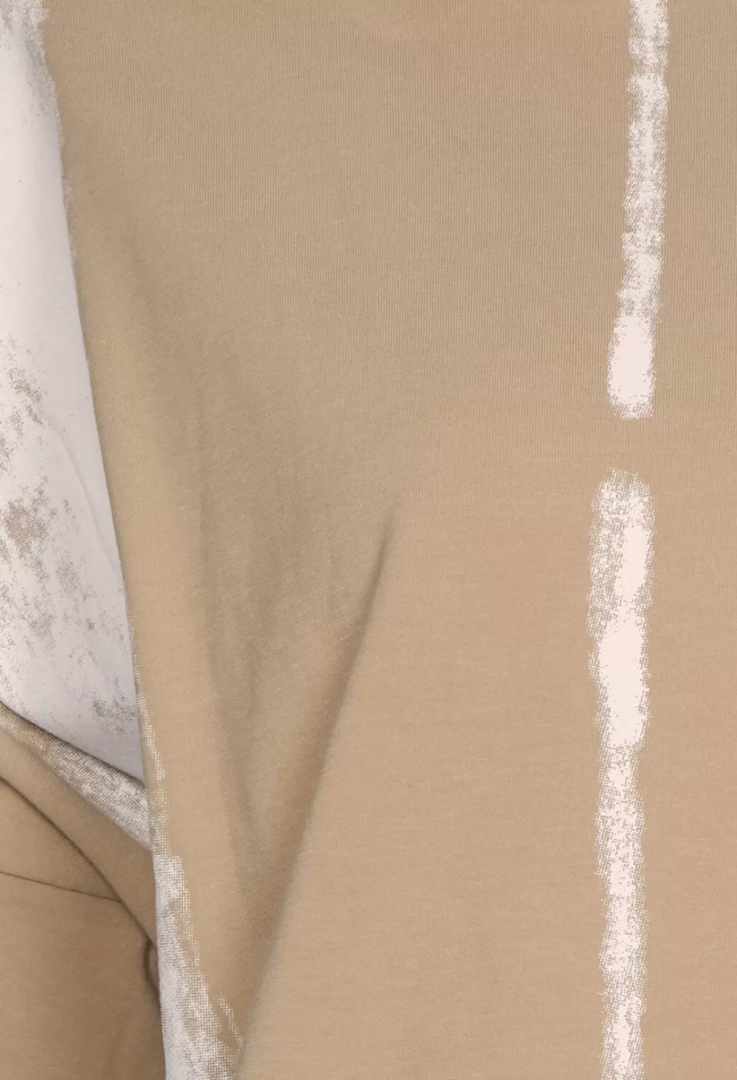 Jumpers^Moyuru Loose Fit Printed Short Sleeved T Shirt In Beige Print