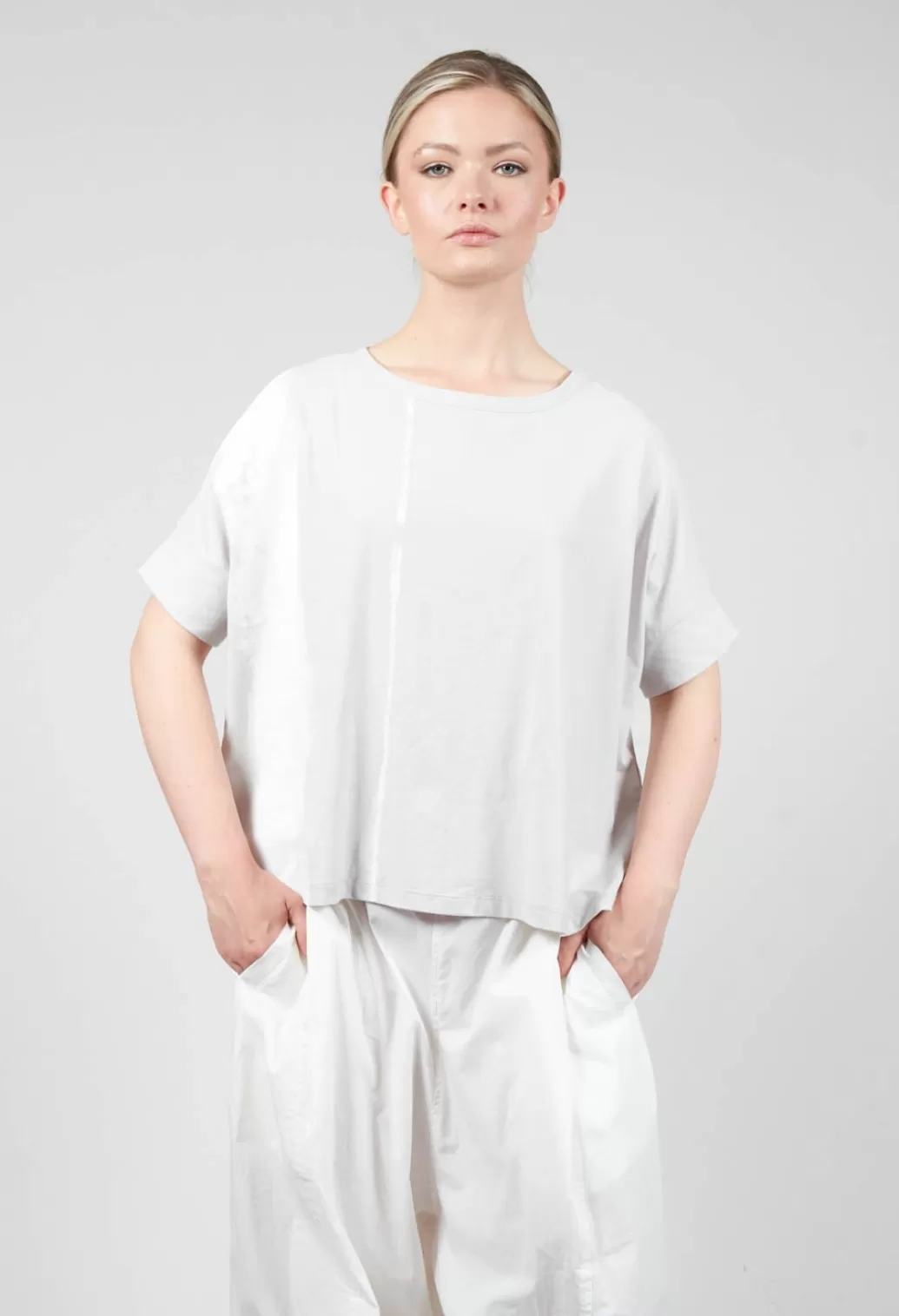 Jumpers^Moyuru Loose Fit Printed Short Sleeved T Shirt In White Print