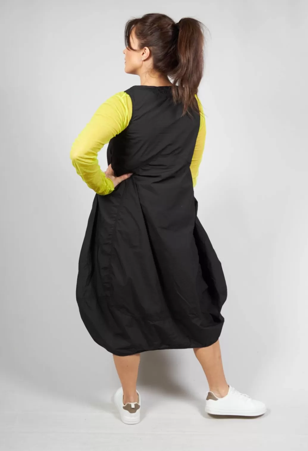 Dresses^Rundholz Dip Loose Fit Sleeveless Cotton Dress In Black