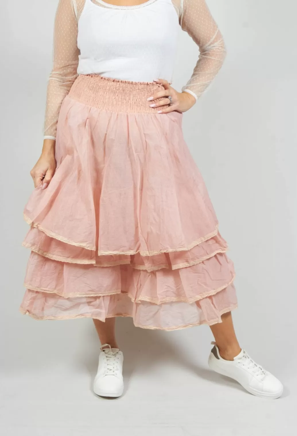 Skirts^Les Ours Madeleine Organza Skirt In Dragee