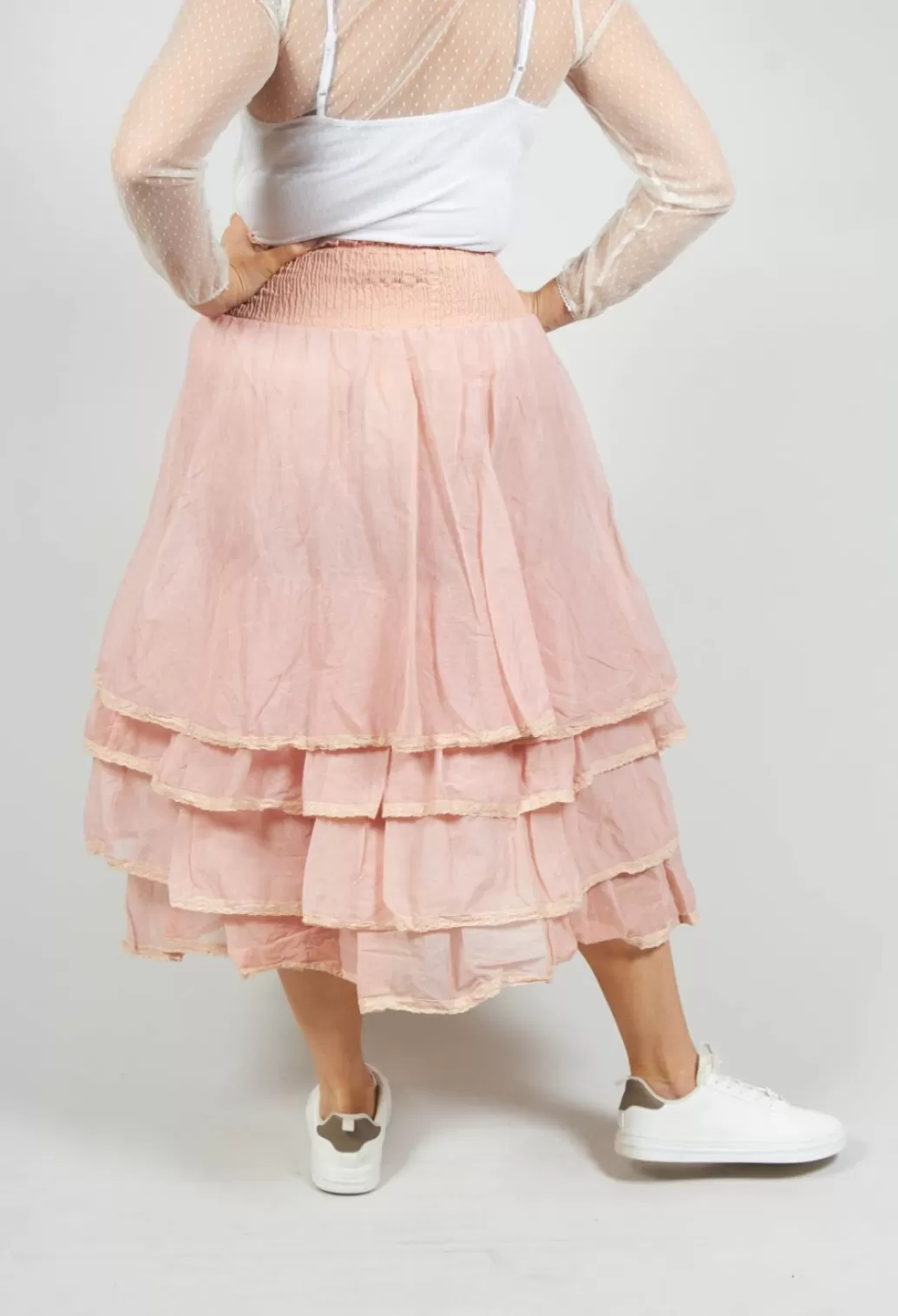 Skirts^Les Ours Madeleine Organza Skirt In Dragee