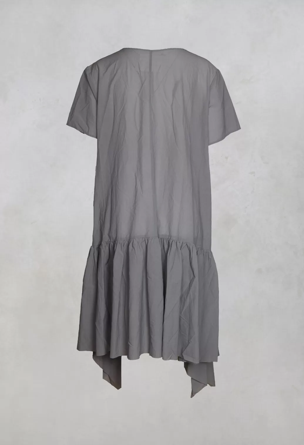 Dresses^NELLY JOHANSSON Mannon T Shirt Dress With Frill Skirt In Grey