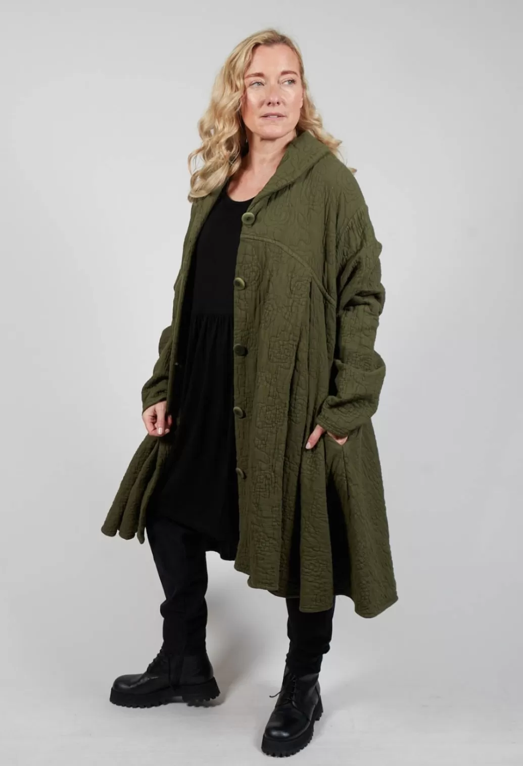 Coats^Privatsachen Materrier Coat In Avocado Green