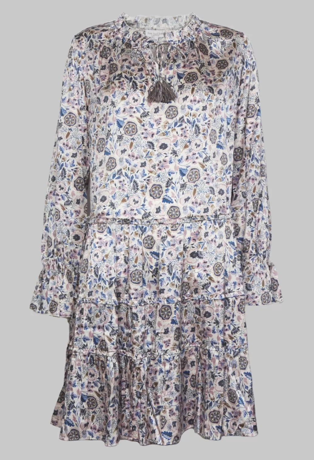 Dresses^Dea Kudibal Midi Dress With Tiered Ruffled Detail In Waterflower Orchid
