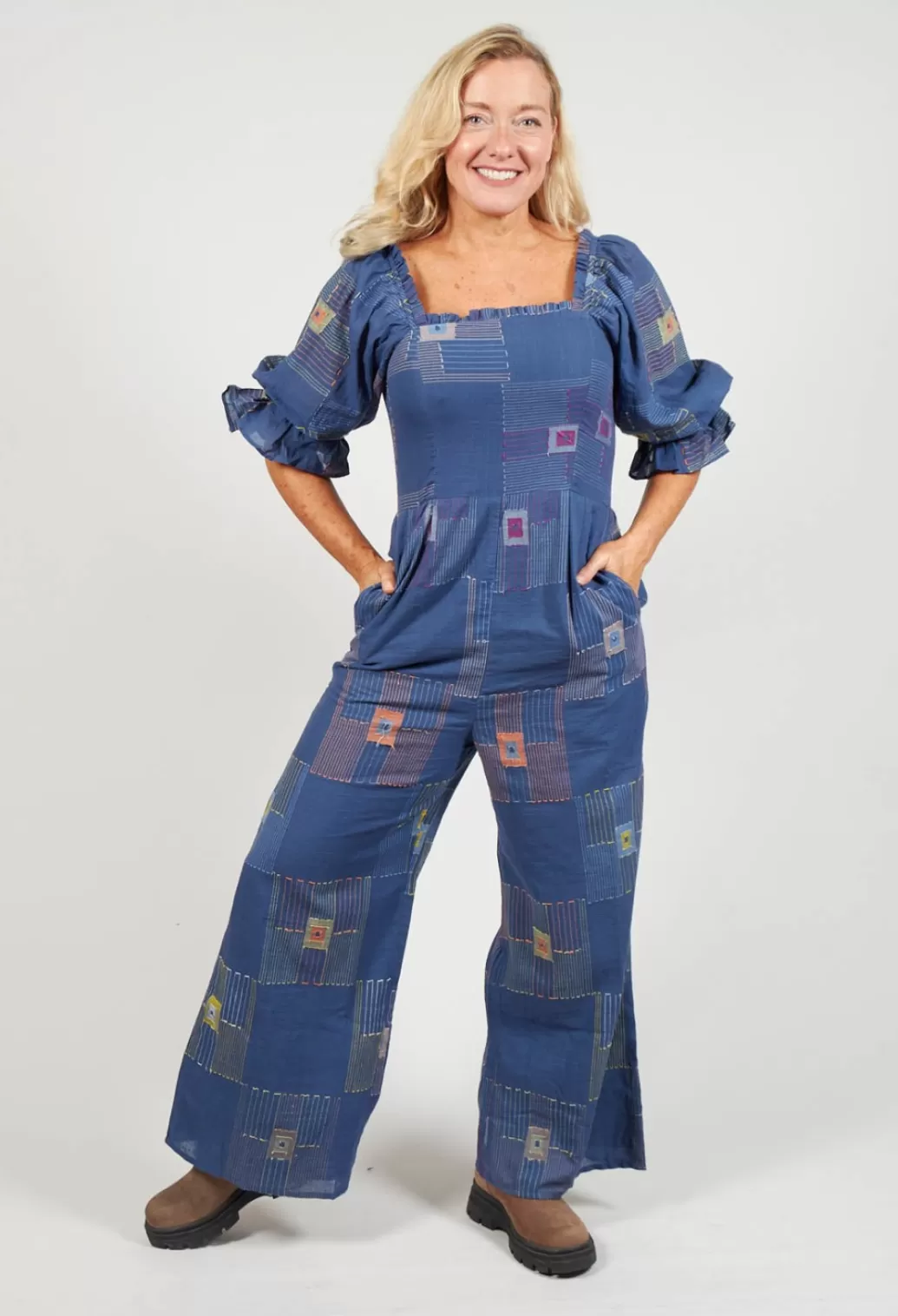 Jumpsuits^Conditions Apply Molly Handwoven Jumpsuit In Indigo