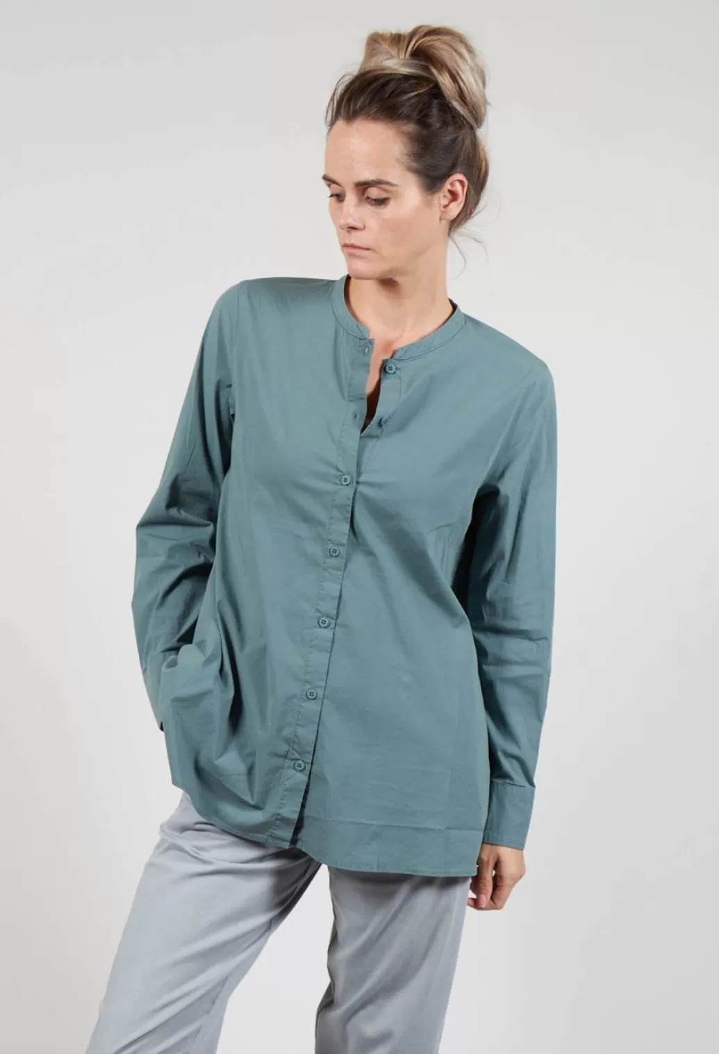 Shirts & Blouses^Elemente Clemente Monio Blouse In Sage Leaf