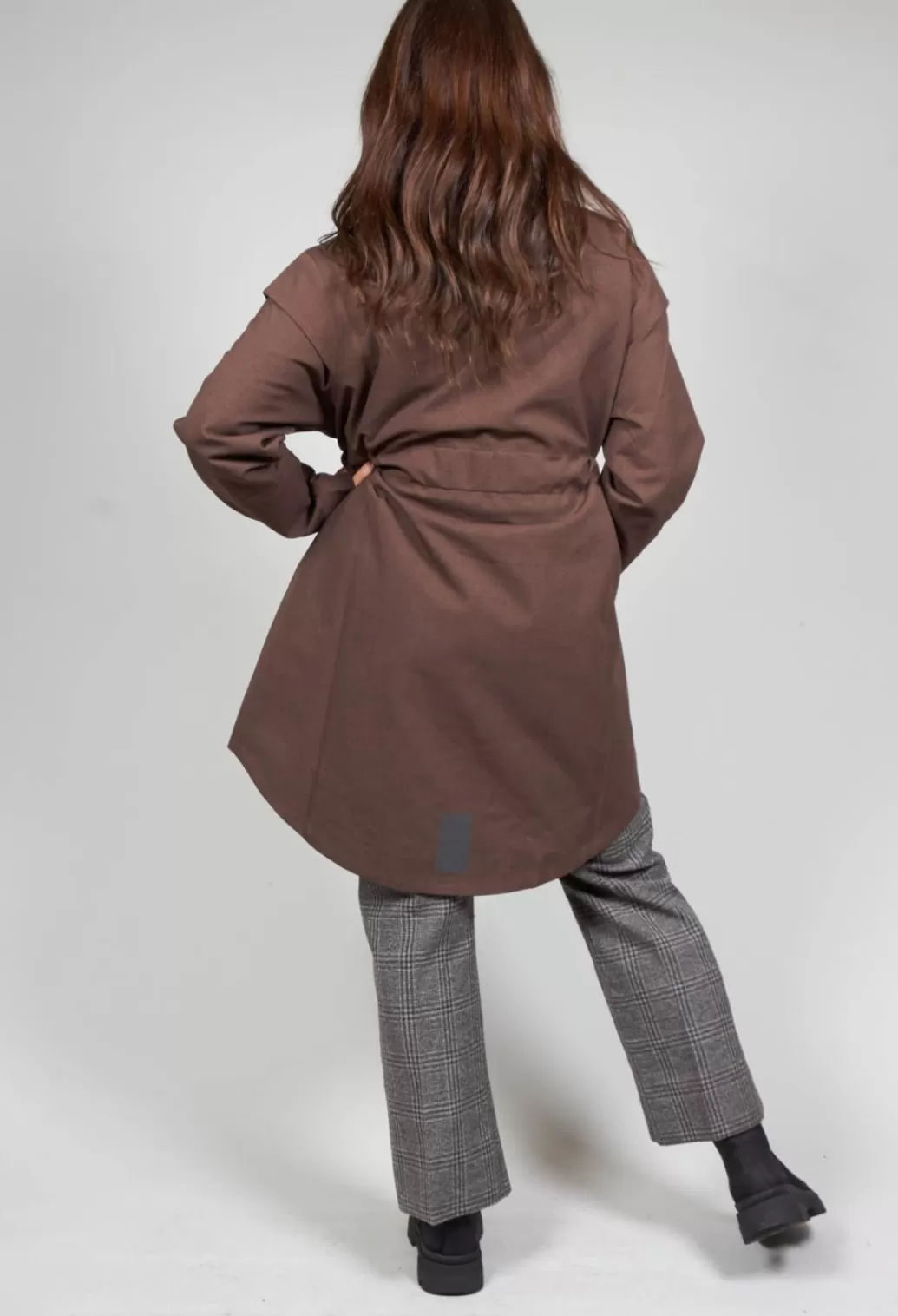 Coats^BRGN Monsun Coat In Chocolate Brown