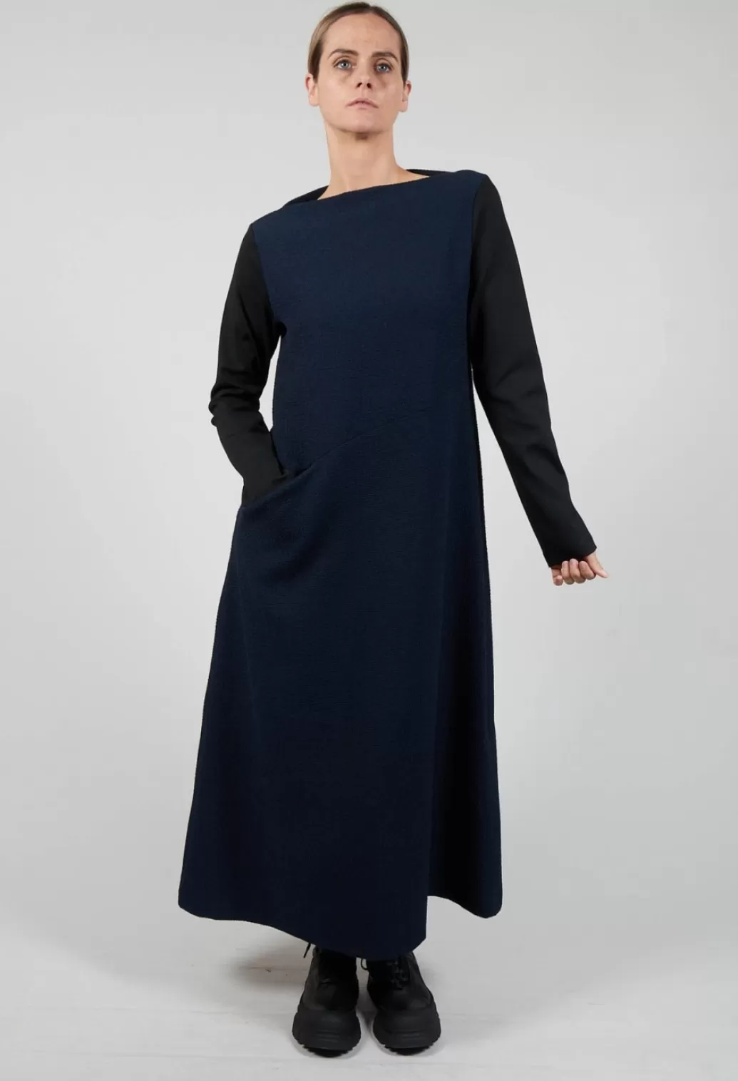 Dresses^Xenia Design Nida Dress In Dark Blue And Black