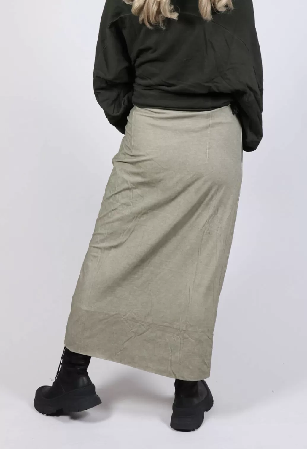 Skirts^Rundholz Dip Ombre Midi Skirt In Schilf Cloud