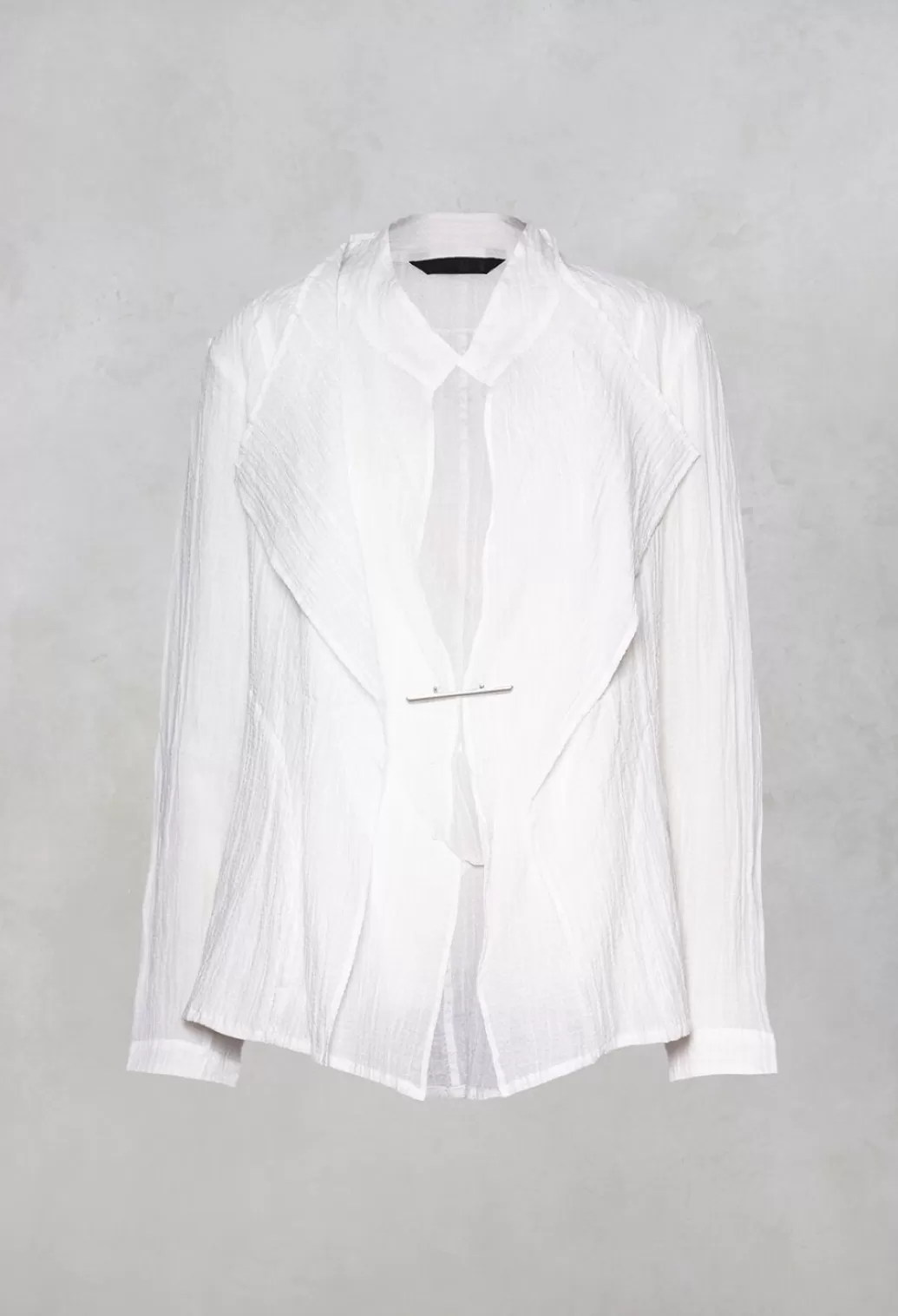 Jackets^Moyuru Open Front Jacket In White