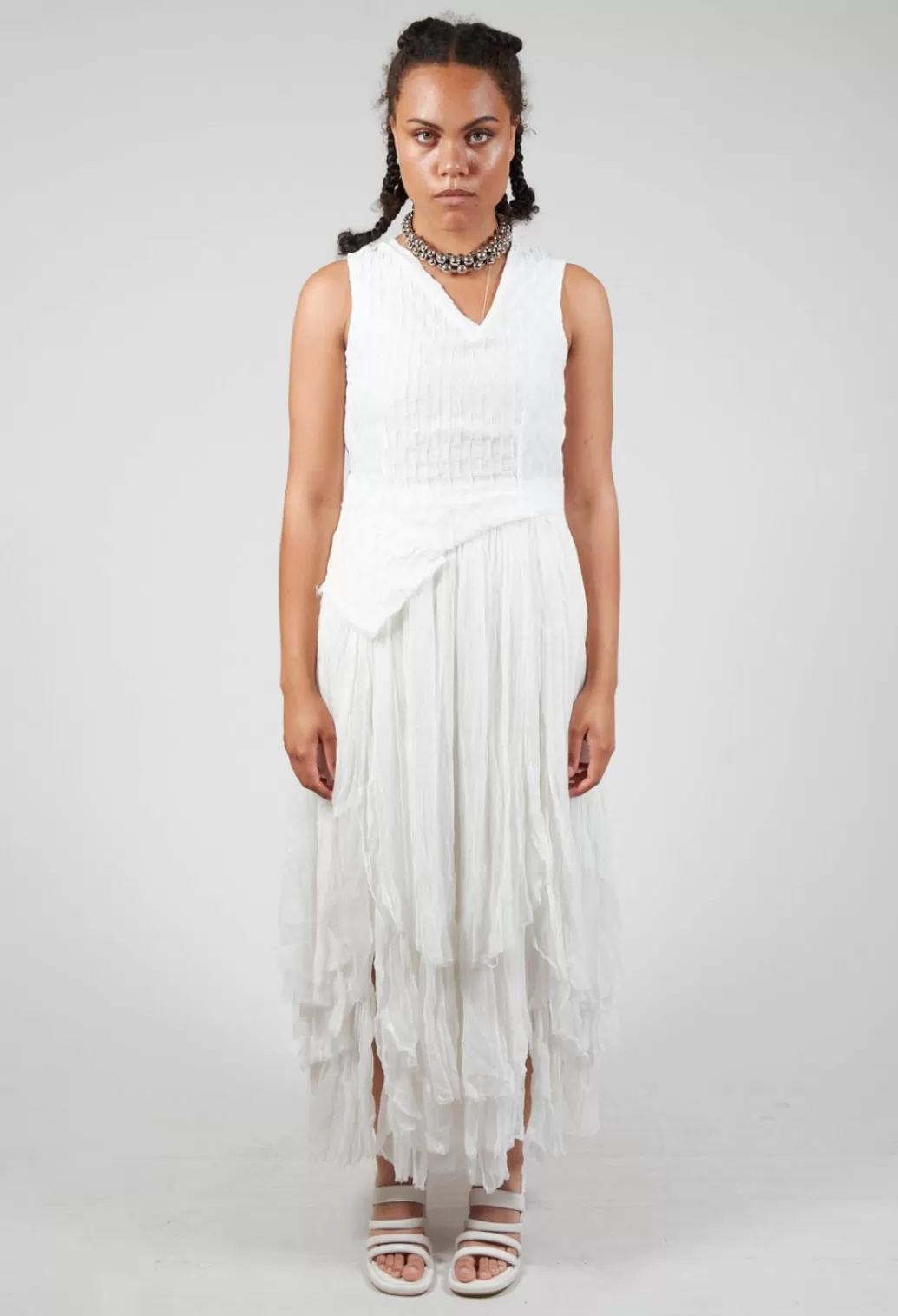 Dresses^Un-namable Oriel Dress With Cut Out Detail In White