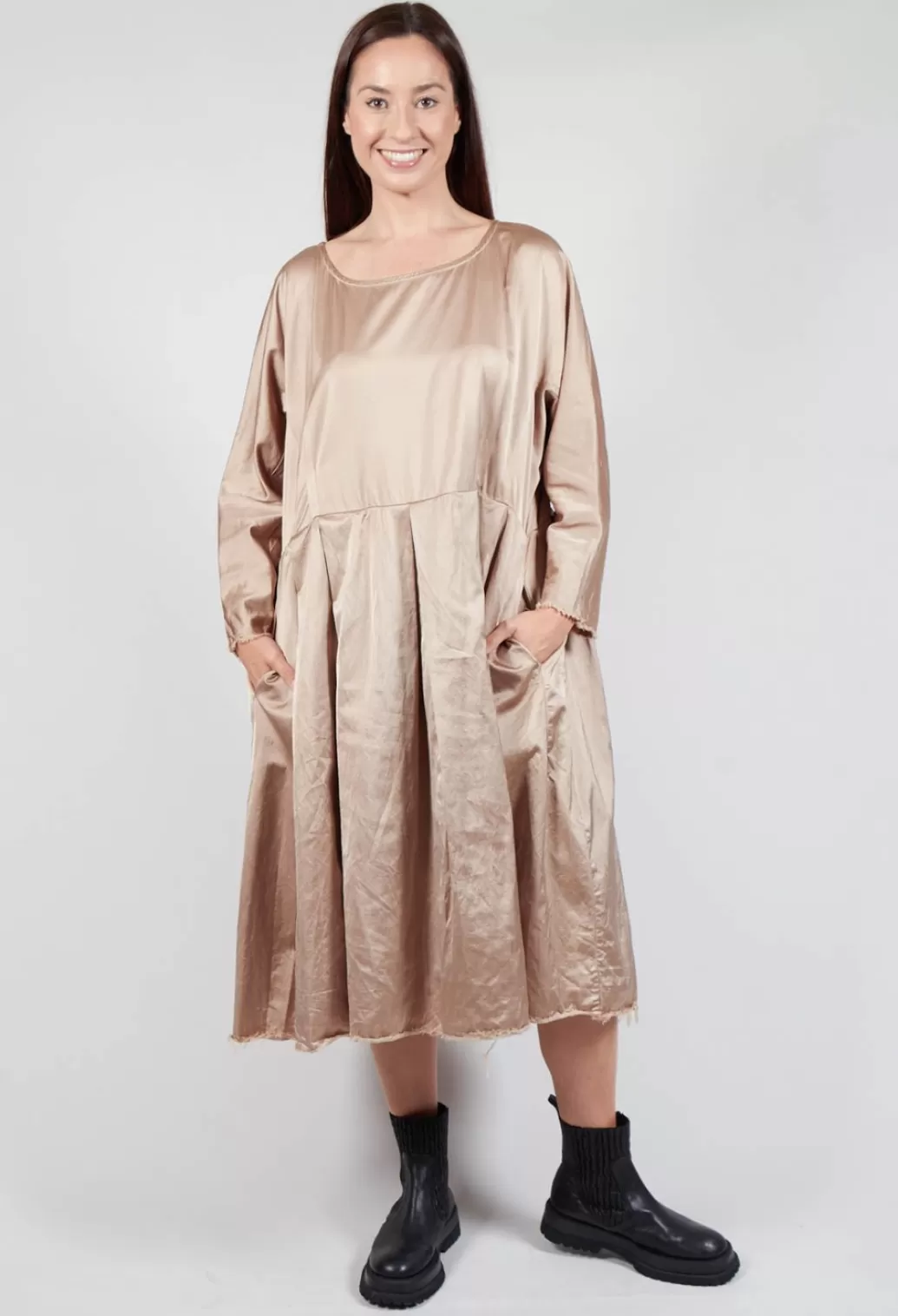 Dresses^Privatsachen Orphig Dress In Karton Beige