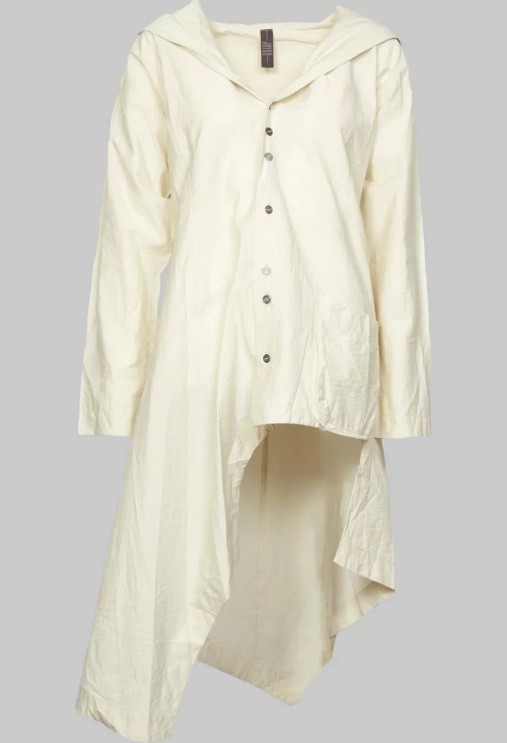 Shirts & Blouses^Jayko Oversized Hooded Istu Tunic In White Clay