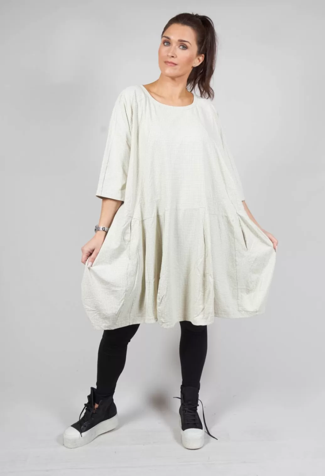 Dresses^Rundholz Black Label Oversized Jersey Dress In Pearl Print