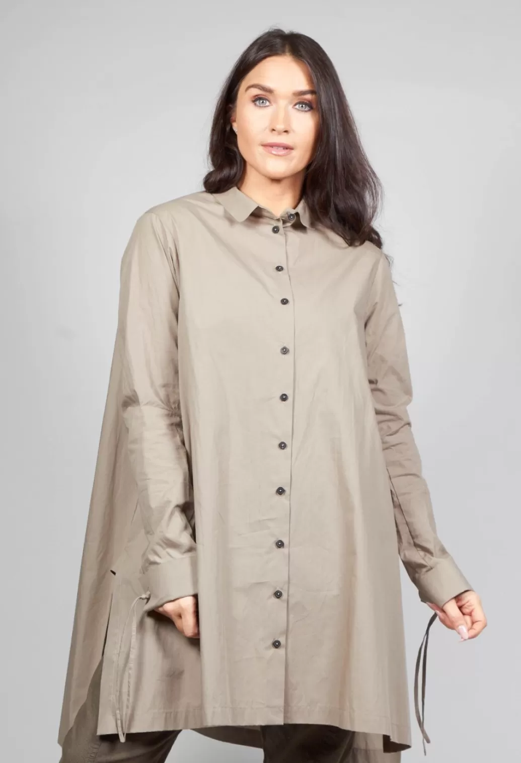 Dresses^Rundholz Mainline Oversized Longline Shirt In Ocher