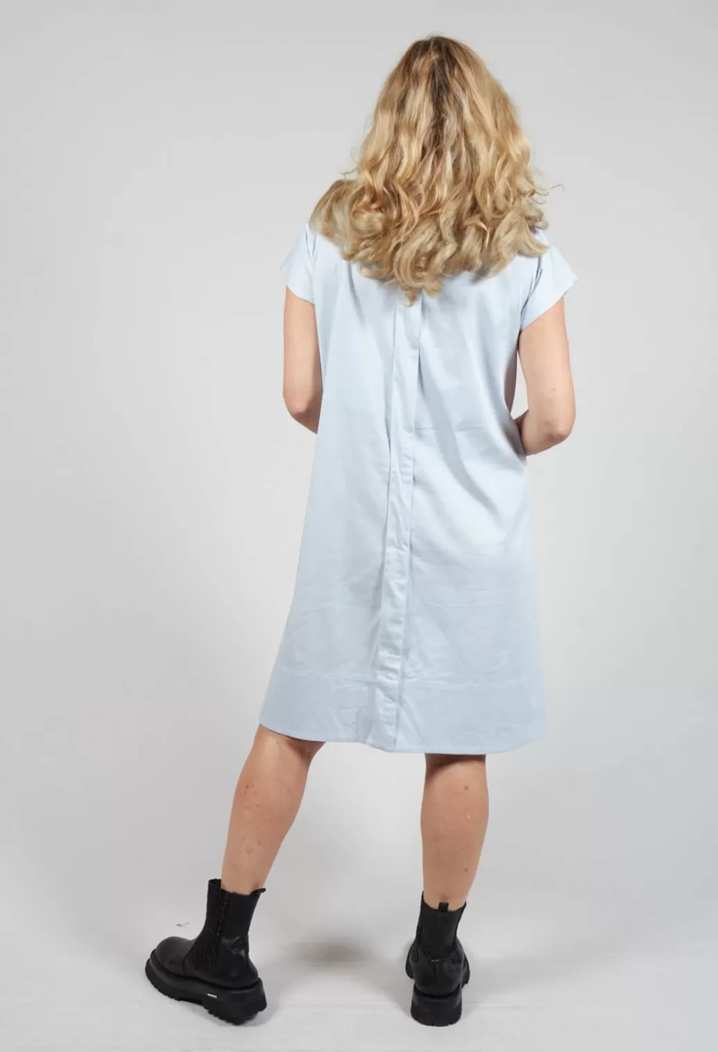 Dresses^Les Filles d'Ailleurs Oversized Tailored Dress With Pockets In Blue