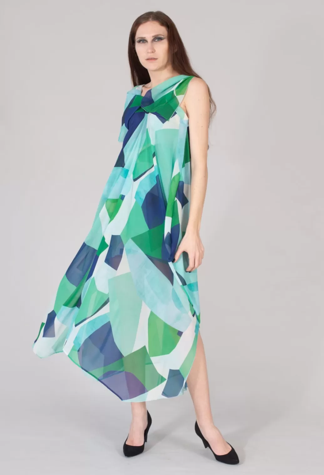 Dresses^Xenia Design Paka Dress In Blue Green