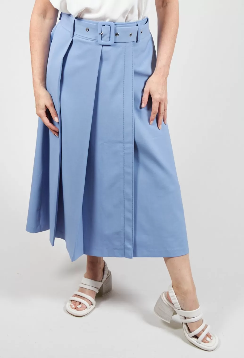 Skirts^Beatrice B Pencil Skirt In Hokusai Blue